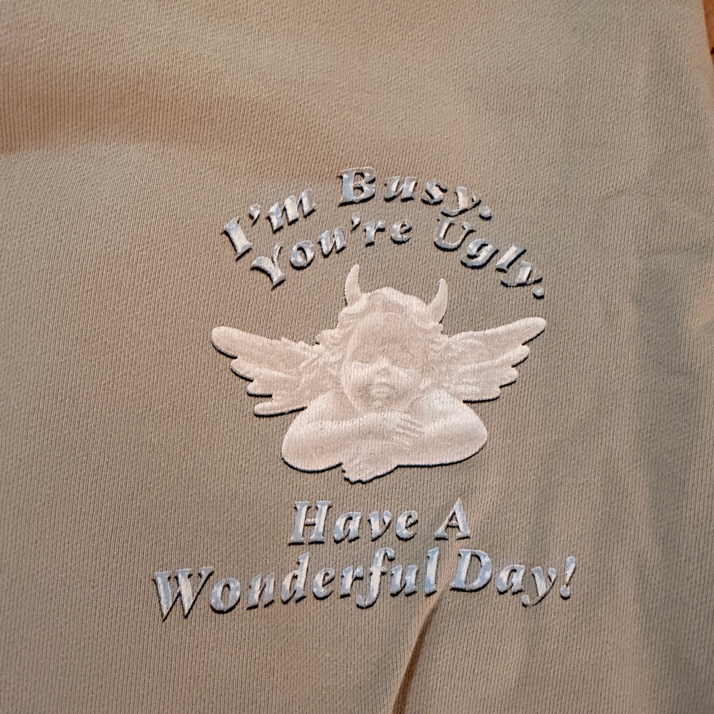 BOYS LIE “I’m busy you’re ugly” Sweatpants Set